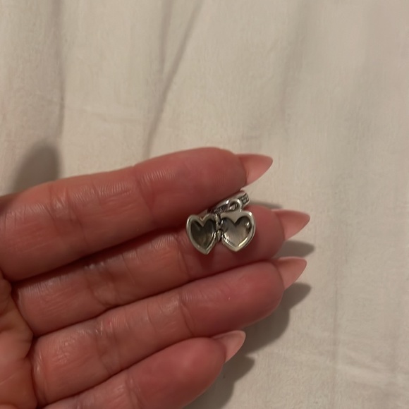 PANDORA My Beautiful Wife Locket Dangle Cubic Zirconia Charm in Sterling… - Picture 3 of 5